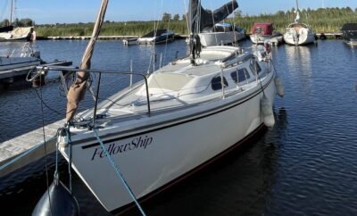Kajuit zeilboot Jaguar 25ft